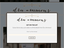 Tablet Screenshot of druammons.com